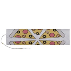 Pizza-slice-food-italian Roll Up Canvas Pencil Holder (l) by Cowasu