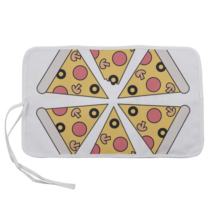 Pizza-slice-food-italian Pen Storage Case (S)