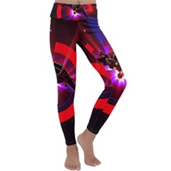 Science-fiction-cover-adventure Kids  Lightweight Velour Classic Yoga Leggings by Cowasu