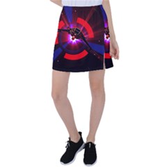 Science-fiction-cover-adventure Tennis Skirt by Cowasu