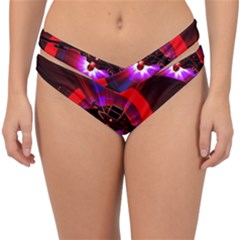 Science-fiction-cover-adventure Double Strap Halter Bikini Bottoms by Cowasu