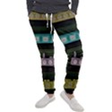 Narrow-boats-scene-pattern Men s Jogger Sweatpants View1