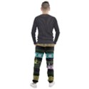 Narrow-boats-scene-pattern Men s Jogger Sweatpants View2