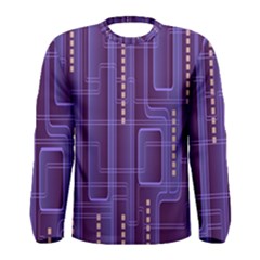 Background-non-seamless-pattern Men s Long Sleeve T-shirt by Cowasu