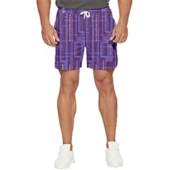 Background-non-seamless-pattern Men s Runner Shorts by Cowasu