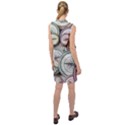 Compass-direction-north-south-east Sleeveless Shirt Dress View2