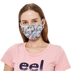 Compass-direction-north-south-east Crease Cloth Face Mask (adult) by Cowasu