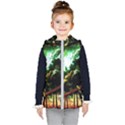 Science-fiction-forward-futuristic Kids  Hooded Puffer Vest View1