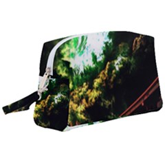 Science-fiction-forward-futuristic Wristlet Pouch Bag (large) by Cowasu