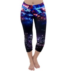 Science-fiction-sci-fi-forward Capri Winter Leggings 