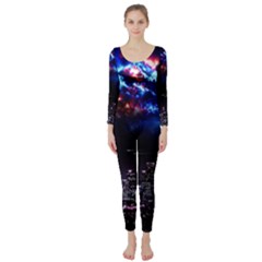 Science-fiction-sci-fi-forward Long Sleeve Catsuit by Cowasu