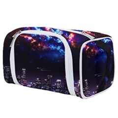 Science-fiction-sci-fi-forward Toiletries Pouch by Cowasu