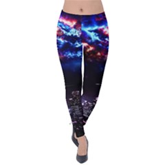 Science-fiction-sci-fi-forward Velvet Leggings