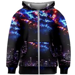 Science-fiction-sci-fi-forward Kids  Zipper Hoodie Without Drawstring