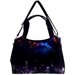 Science-fiction-sci-fi-forward Double Compartment Shoulder Bag by Cowasu