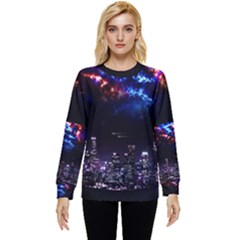 Science-fiction-sci-fi-forward Hidden Pocket Sweatshirt