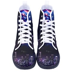 Science-fiction-sci-fi-forward Men s High-top Canvas Sneakers