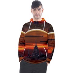 Science-fiction-digital-illustration Men s Pullover Hoodie