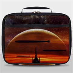 Science-fiction-digital-illustration Full Print Lunch Bag by Cowasu