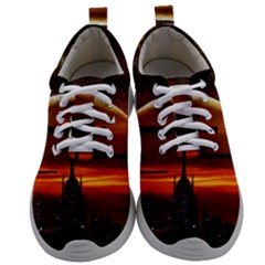 Science-fiction-digital-illustration Mens Athletic Shoes by Cowasu