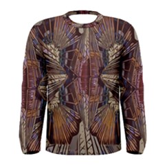 Abstract-design-backdrop-pattern Men s Long Sleeve T-shirt