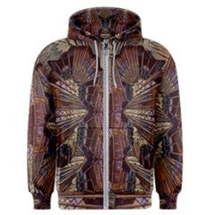 Abstract-design-backdrop-pattern Men s Zipper Hoodie