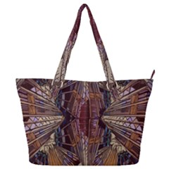 Abstract-design-backdrop-pattern Full Print Shoulder Bag by Cowasu