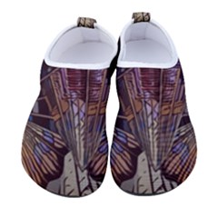 Abstract-design-backdrop-pattern Kids  Sock-style Water Shoes