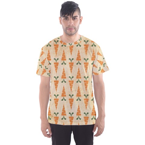 Patter-carrot-pattern-carrot-print Men s Sport Mesh T-shirt by Cowasu