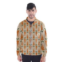 Patter-carrot-pattern-carrot-print Men s Windbreaker