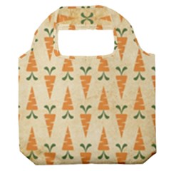 Patter-carrot-pattern-carrot-print Premium Foldable Grocery Recycle Bag by Cowasu