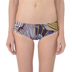 Abstract-drawing-design-modern Classic Bikini Bottoms by Cowasu