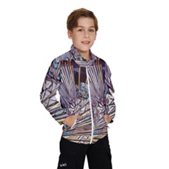 Abstract-drawing-design-modern Kids  Windbreaker