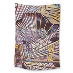 Abstract-drawing-design-modern Large Tapestry