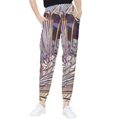 Abstract-drawing-design-modern Women s Tapered Pants by Cowasu