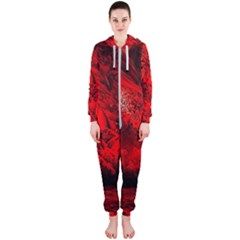 Planet-hell-hell-mystical-fantasy Hooded Jumpsuit (ladies)