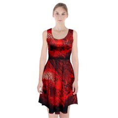 Planet-hell-hell-mystical-fantasy Racerback Midi Dress