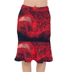 Planet-hell-hell-mystical-fantasy Short Mermaid Skirt by Cowasu