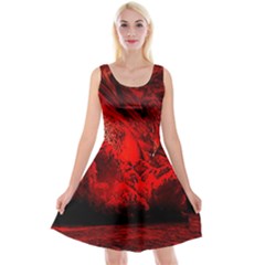 Planet-hell-hell-mystical-fantasy Reversible Velvet Sleeveless Dress