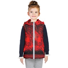 Planet-hell-hell-mystical-fantasy Kids  Hooded Puffer Vest