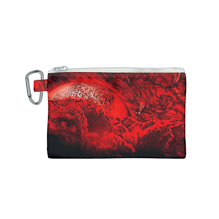 Planet-hell-hell-mystical-fantasy Canvas Cosmetic Bag (Small)