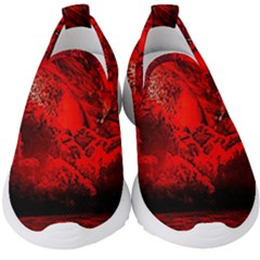 Planet-hell-hell-mystical-fantasy Kids  Slip On Sneakers by Cowasu