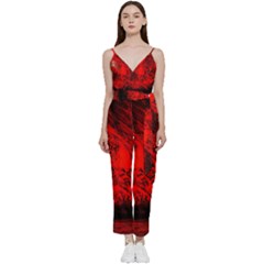 Planet-hell-hell-mystical-fantasy V-neck Camisole Jumpsuit by Cowasu