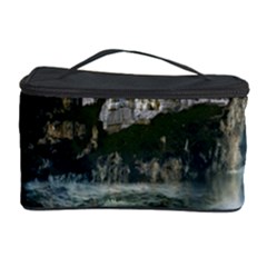 Sea-island-castle-landscape Cosmetic Storage Case by Cowasu