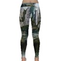 Sea-island-castle-landscape Classic Yoga Leggings View1