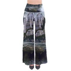 Sea-island-castle-landscape So Vintage Palazzo Pants by Cowasu