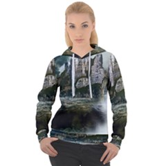 Sea-island-castle-landscape Women s Overhead Hoodie