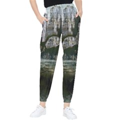 Sea-island-castle-landscape Women s Tapered Pants by Cowasu