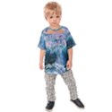 Sea-waves-ocean-water-beach-surf Kids  Raglan T-Shirt View1