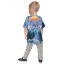 Sea-waves-ocean-water-beach-surf Kids  Raglan T-Shirt View2